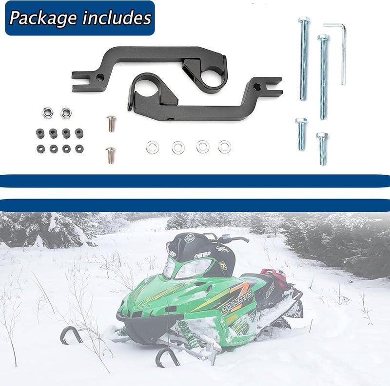 Xiaoyudou Handguard Mount Kit Replace For PowerMadd Sentinel HandGuard, Fit For Universal Snowmobiles ATV MX Motorcycle - 34452 - Image 3